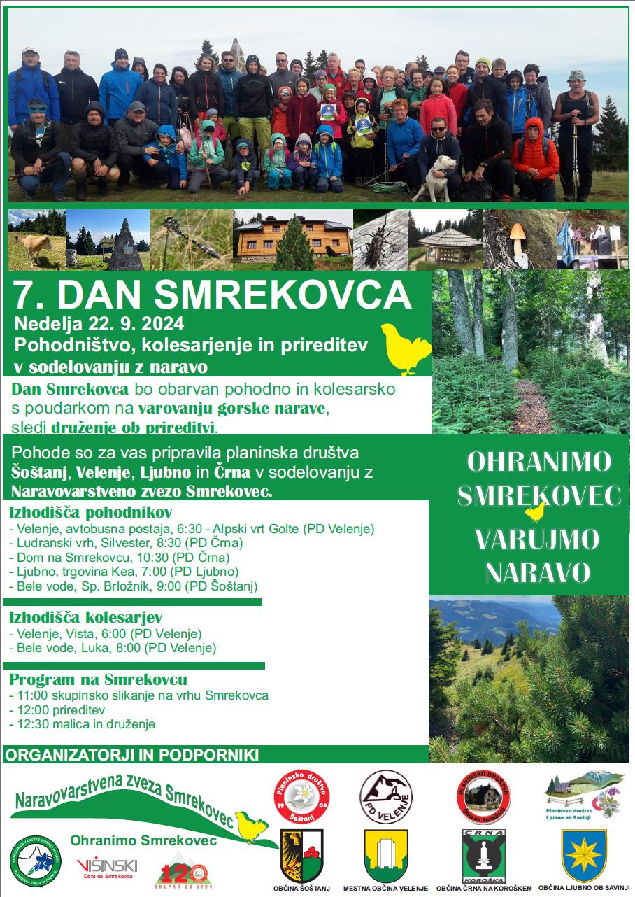 Planinski pohod na Smrekovec 1577 m